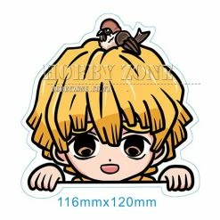 Hobby Zone Demon Slayer Zenitsu Vinyl Decal Sticker