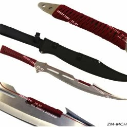 N/a Zombie Killer Full Tang Silver Machete 4