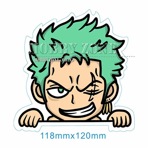 Hobby Zone Latest Arrival One Piece Zoro Vinyl Decal Sticker 3 Hobby Zone Latest Arrival One Piece Zoro Vinyl Decal Sticker