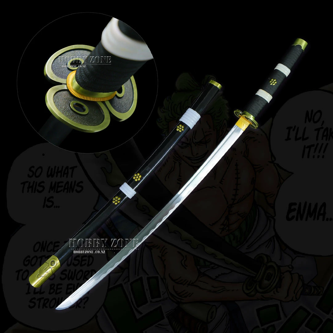 N/a Hand Forged One Piece Zoro Enma Sword Armoury 3 N/a Hand Forged One Piece Zoro Enma Sword Armoury